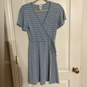 Blue stripe dress